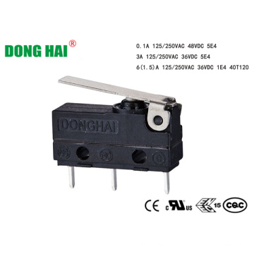 Dustproof Subminiature Micro Switch for Home Appliance